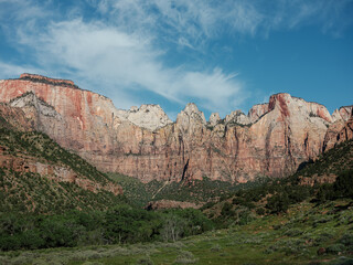 Towers of the virgin, Zion national park