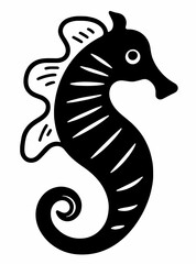 Seahorse Ocean Sea depth underwater