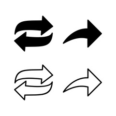 Arrow icon. Arrow symbol. Arrow icon for your web design.