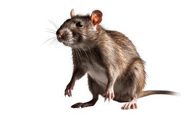 Giant Pouched Rat isolated on transparent background. - obrazy, fototapety, plakaty