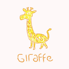 giraffe illustration