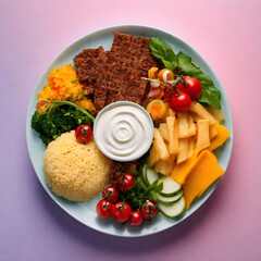 Food Background Very Cool