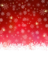 雪　クリスマス　冬　空　背景