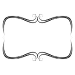 cute doodle frame shape design