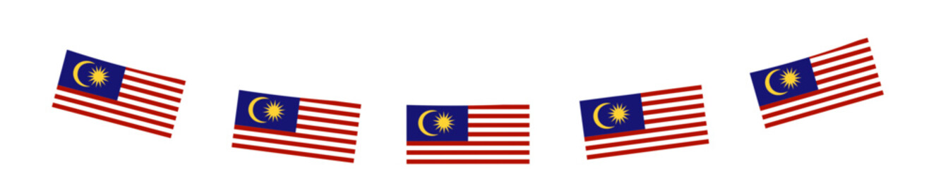Malaysia flag Illustration, Malaysia Independence day clipart 