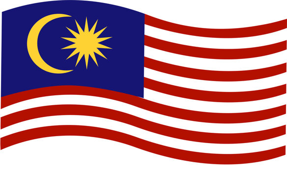 Malaysia flag Illustration, Malaysia Independence day clipart 