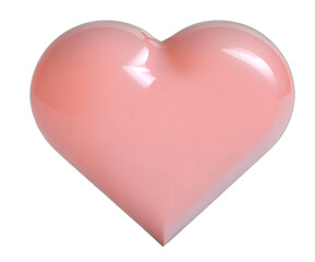 pink heart, generative ai