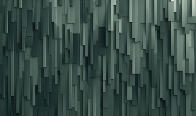 Abstract green geometric background. illustration.