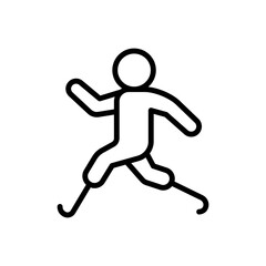 Para-athletics icon