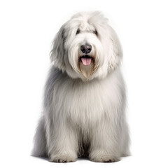 Old English Sheepdog , Isolated On Transparent, PNG, HD