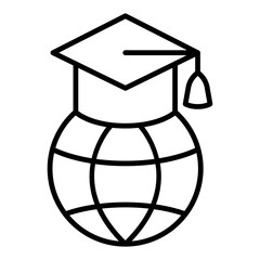 Online learning icon