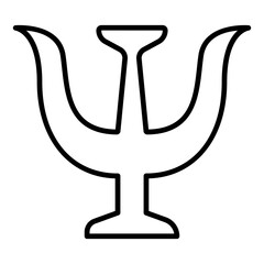 Psychology symbol icon