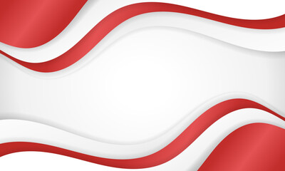 Red white modern abstract background design. - Vector.
