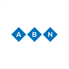 ABN letter logo design on white background. ABN creative initials letter logo concept. ABN letter design.
