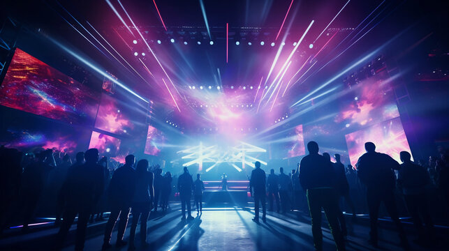 Virtual Events. Online Concerts. Digital Entertainment. Virtual Performances. Generative ai