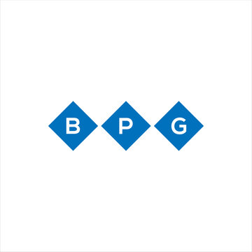 BPG letter technology logo design on white background. BPG creative initials letter IT logo concept. BPG setting shape design
