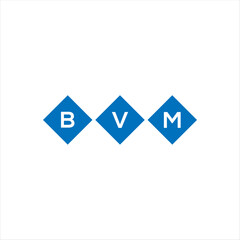 BVM letter technology logo design on white background. BVM creative initials letter IT logo concept. BVM setting shape design
