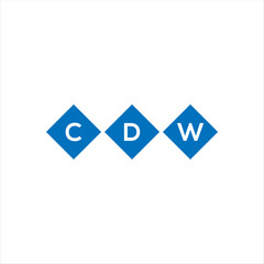 CDW letter technology logo design on white background. CDW creative initials letter IT logo concept. CDW setting shape design
