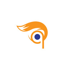 Fox logo template. Origami, material design, flat and latter q  style icon fox logo collection with different and unique elements premium vector graphics.