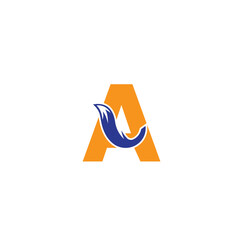 Fox logo template. Origami, material design, flat and latter A style icon fox logo collection with different and unique elements premium vector graphics.