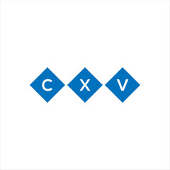 CXV letter technology logo design on white background. CXV creative initials letter IT logo concept. CXV setting shape design
