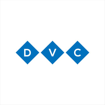 DVC letter technology logo design on white background. DVC creative initials letter IT logo concept. DVC setting shape design
