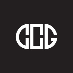 CCG letter technology logo design on black background. CCG creative initials letter IT logo concept. CCG setting shape design
