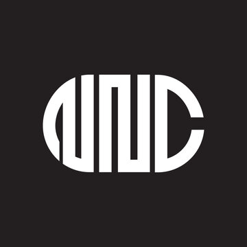 NNC letter technology logo design on black background. NNC creative initials letter IT logo concept. NNC setting shape design

