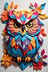 Graceful Owl An Origami Delight style 