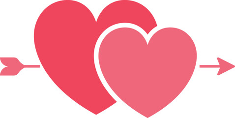 Heart heart shapes mock up blank tags labels templates design