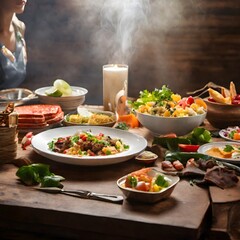 Food Background Very Cool