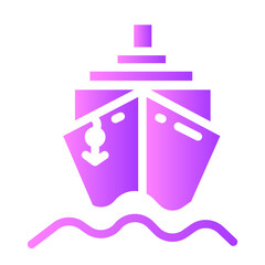 Cruise line icon