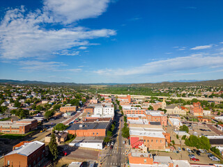 Aerial photo Trinidad Colorado a historic town
