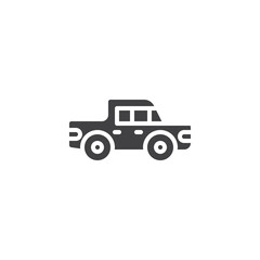 suv truck vector icon