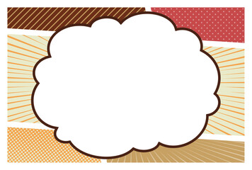 背景素材_漫画_カラフル