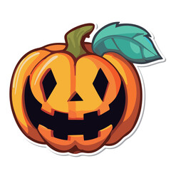 ハロウィンのかぼちゃのイラスト