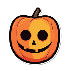 ハロウィンのかぼちゃのイラスト