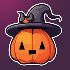 ハロウィンのかぼちゃのイラスト