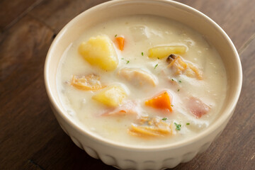 クラムチャウダー