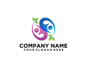 Medical Logo Health Icon isolated on White Background. Flat Vector Logo Design Template Element