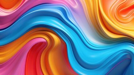 Beautiful Colorful Abstract Background. Created Generative Ai