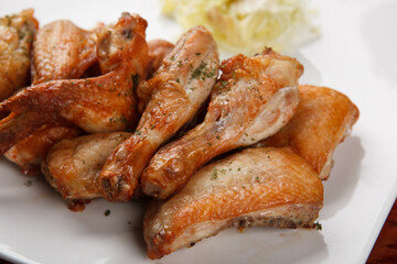 grill chicken wings