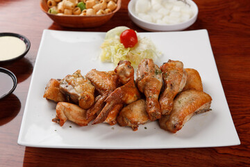 grill chicken wings