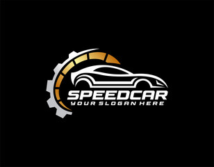 Obraz premium otomotive logo vector concept illustration