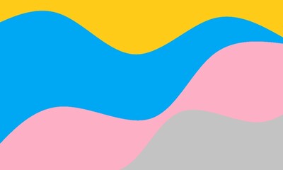 abstract background with waves