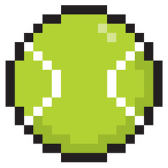 Fototapeta premium pixel tennis