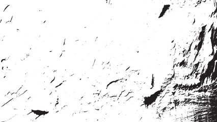 Fototapeta premium Black grunge overlay texture background. Dust wall grunge texture on distress back background. Glitch distorted grange shape. Dust and dots screen print texture.