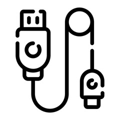 cable Line Icon