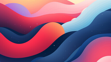 abstract, modern background with soft gradient colors