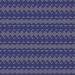 Blue Argyle Fair Isle Seamless Pattern Design